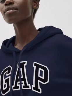Bleu marine - Sweat à capuche Gap avec logo