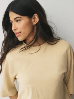 Bleu marine/jaune à pois - Ensemble de 2 pyjamas shorts
