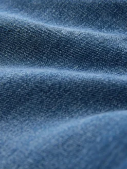 Bleu moyen - Jean droit Stovepipe