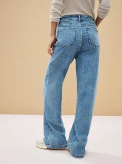 Bleu moyen - Jean large