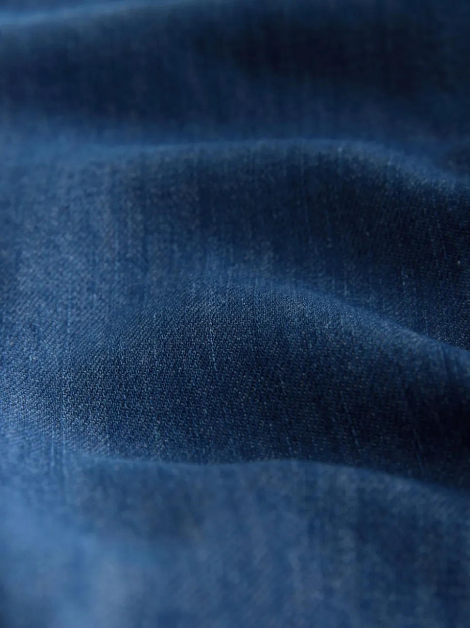 Bleu moyen - Joggings jambe large avec poche cœur