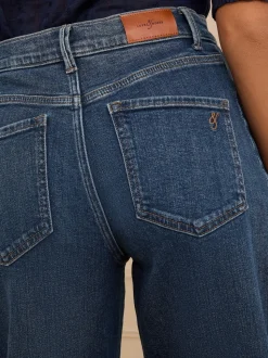 Bleu moyen - Love & Roses Coupe ballon Jeans