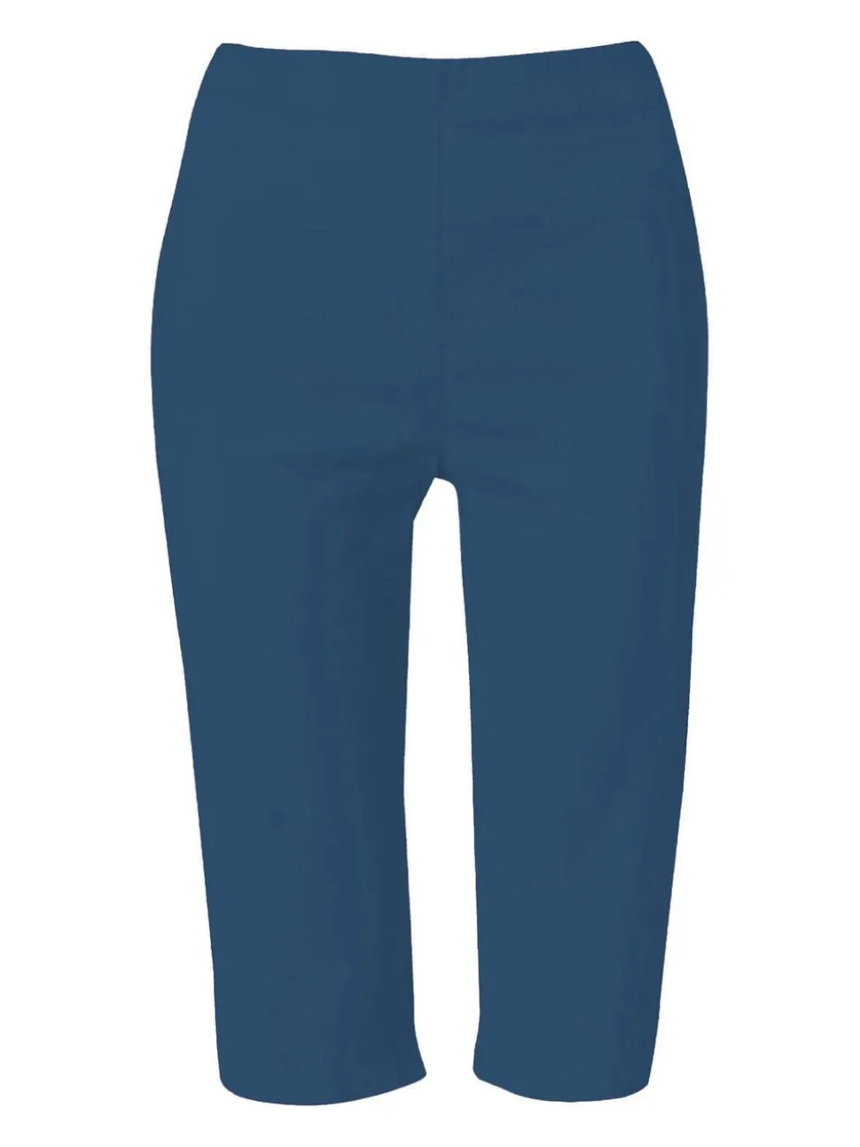 Bleu moyen - Short Roman stretch longueur genoux