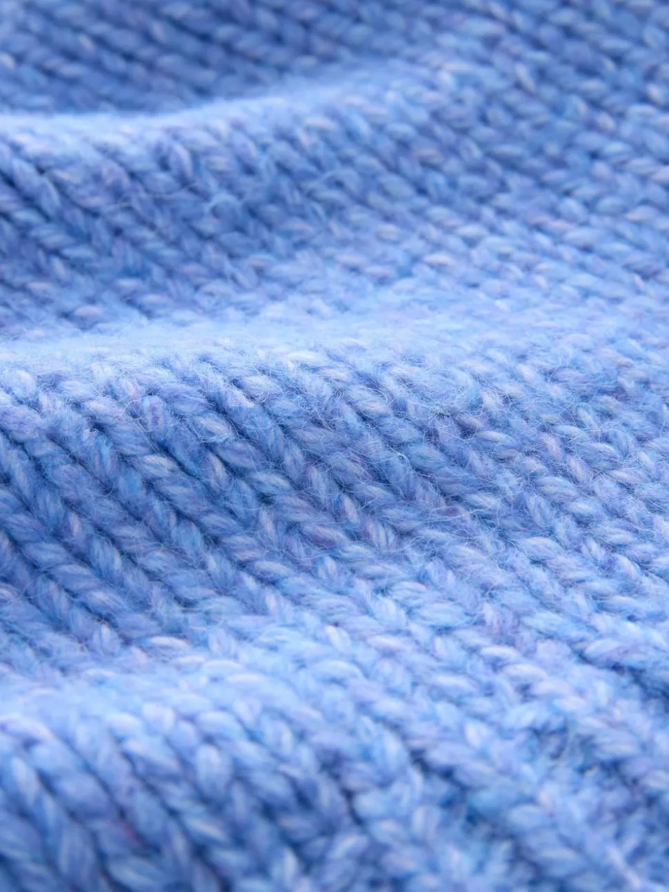Bleu vif 3D Tulipe - Cardigan en grosse maille doux