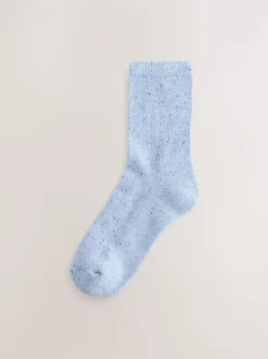 Bleu/Gris - Paquet de chaussettes à semelles coussinées de Neppy 4