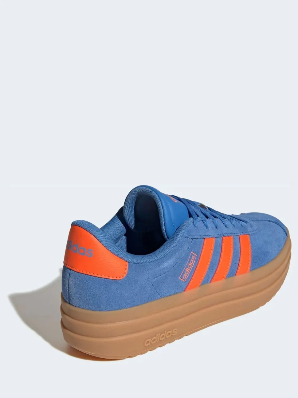 Bleu/Orange - adidas baskets VL Court Bold