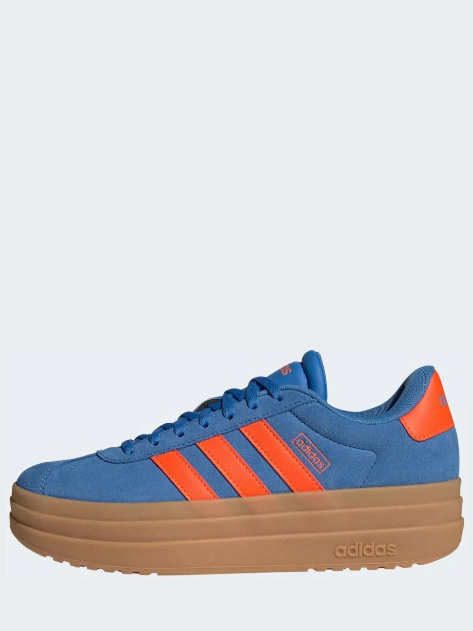 Bleu/Orange - adidas baskets VL Court Bold