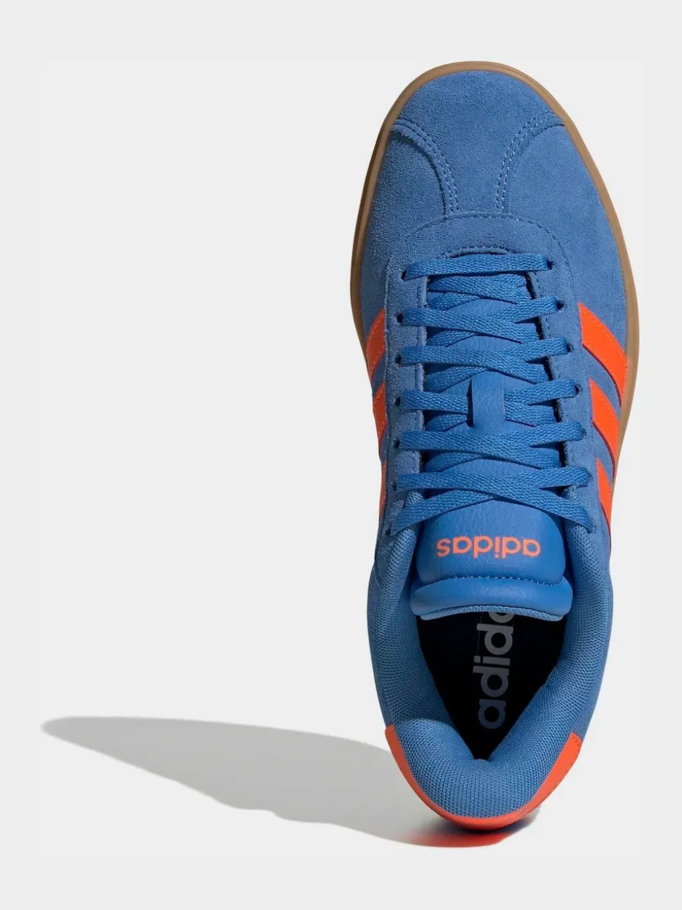 Bleu/Orange - adidas baskets VL Court Bold