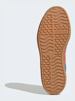 Bleu/Orange - adidas baskets VL Court Bold