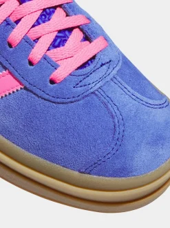 Bleu/Rose - Baskets adidas Originals Gazelle Bold W