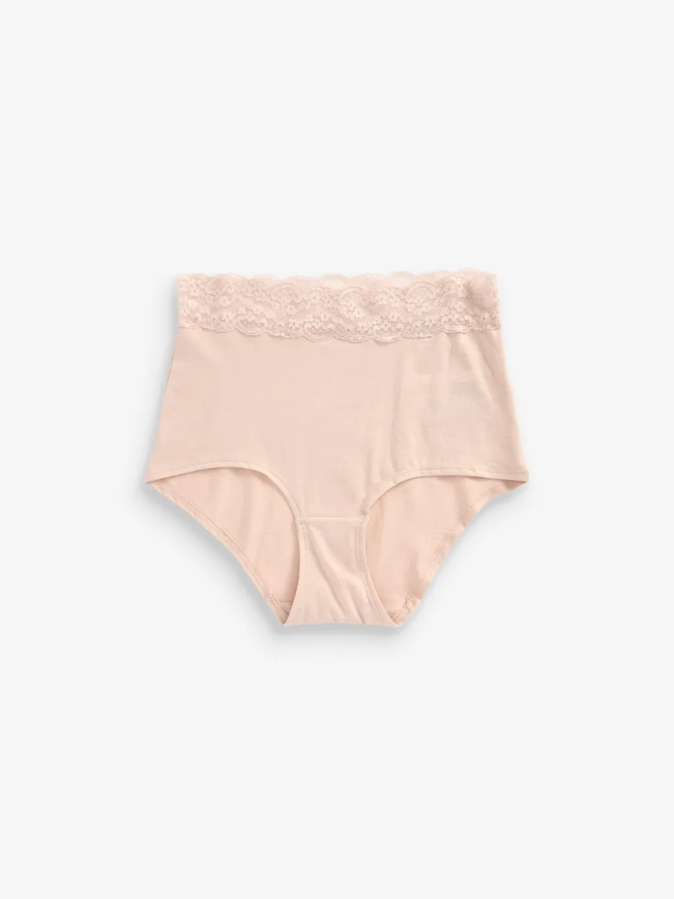 Blush Rose - Lot de 4 culottes en coton et dentelle