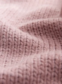 Blush Rose - Pulls look superposé en maille à col en V avec chemise