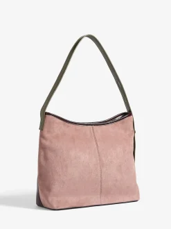 bordeaux - Love & Roses sac cabas souple tissé