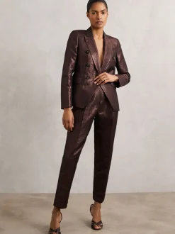 bordeaux - Pantalon Reiss Sienna