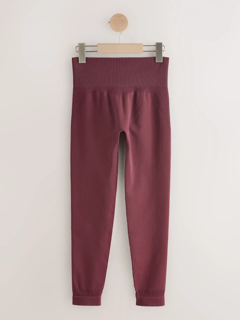 bordeaux - Self Leggings sans coutures à fronces