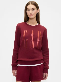 bordeaux - Sweat Gap décontracté à logo