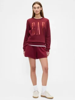 bordeaux - Sweat Gap décontracté à logo