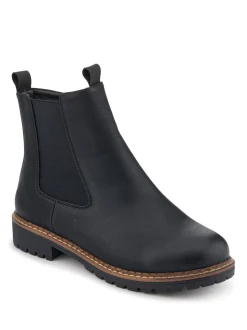 Bottes Pavers à enfiler Coupe large avec fermeture éclair latérale