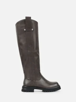Bottes Simmi London Miles à onglets jusqu’aux genoux