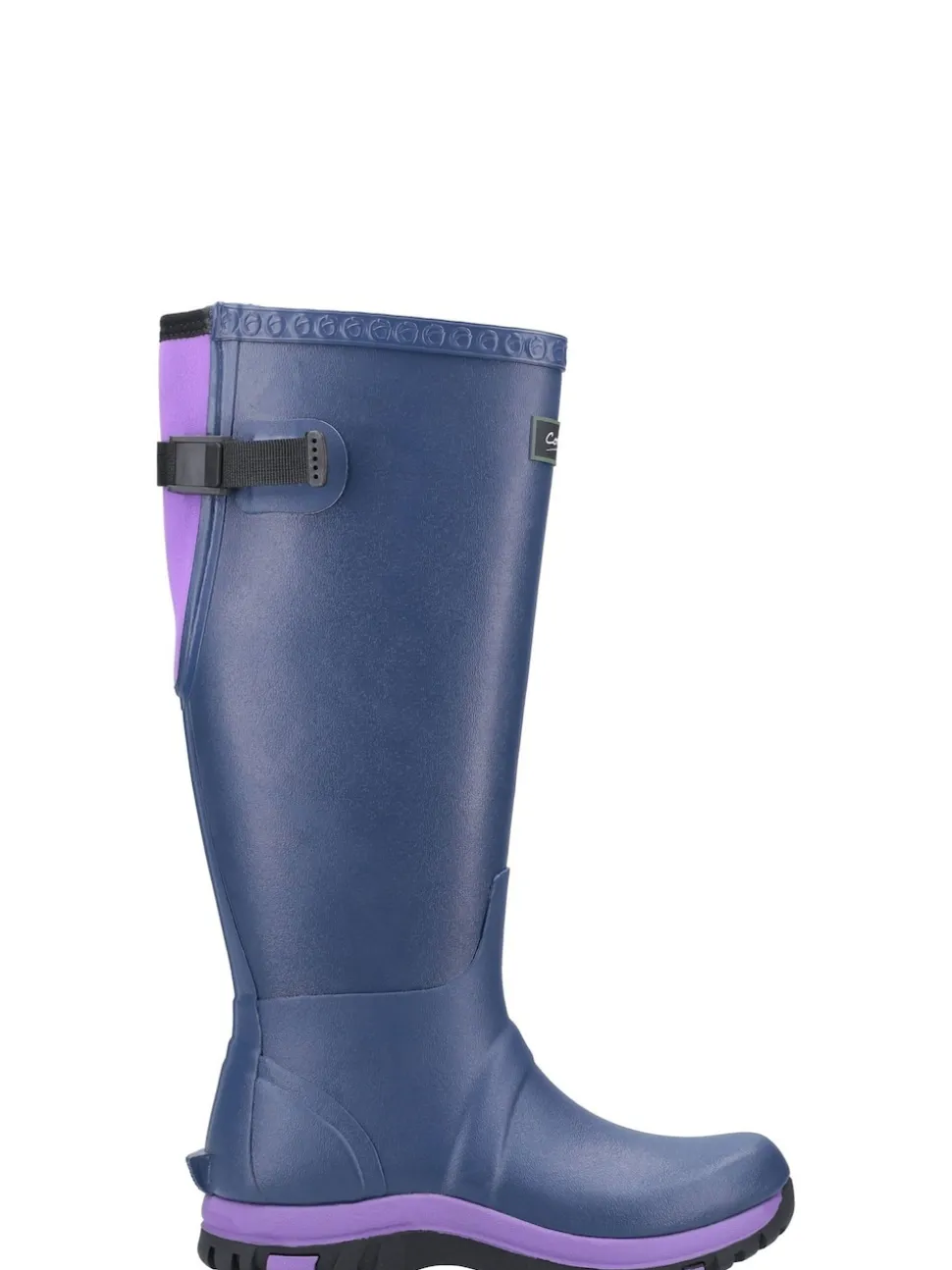 Bottes Wellington Cotswolds Bleu réglables