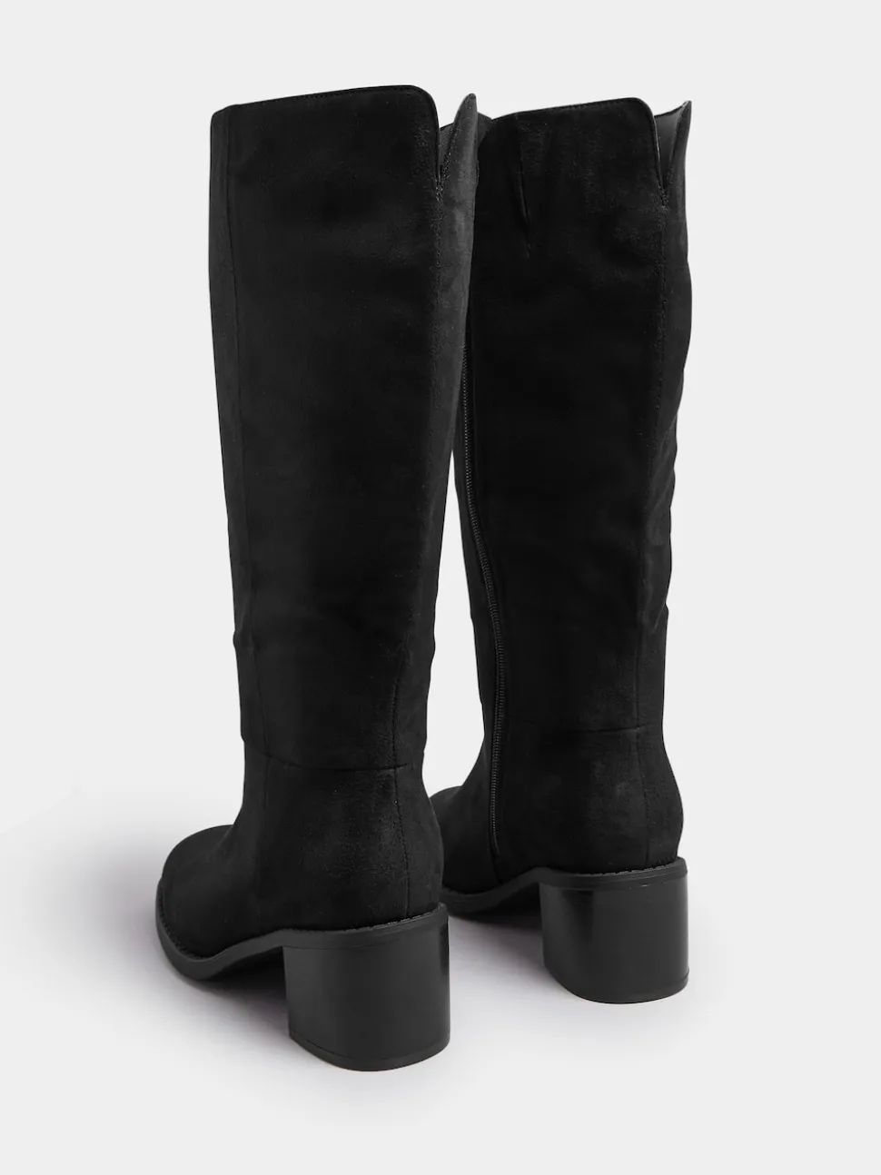 Bottes Yours Curve hauteur genou à talon carré