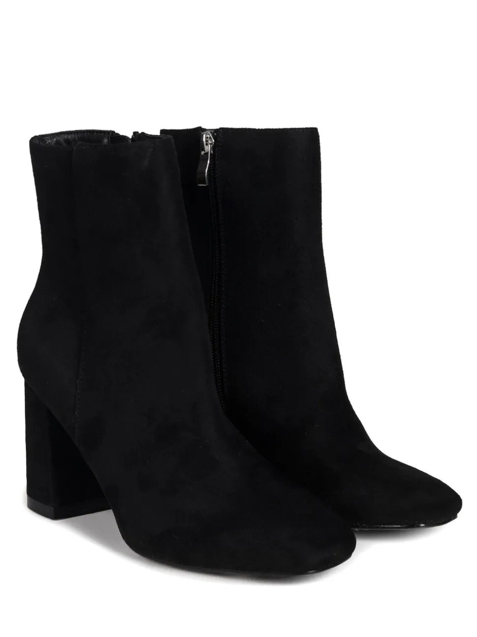 Bottines à talons Linzi Scout à bout carré avec fermeture éclair latérale