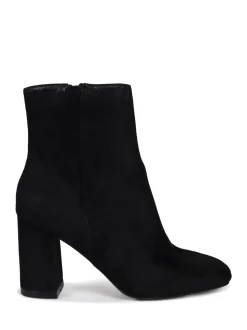 Bottines à talons Linzi Scout à bout carré avec fermeture éclair latérale