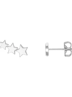 Boucles d'oreilles Estella Bartlett ornées de trois étoiles