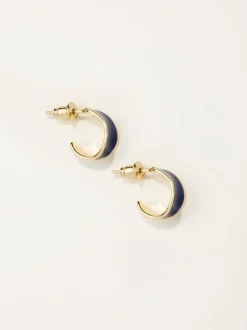 Boucles d’oreilles FatFace Huggie en émail