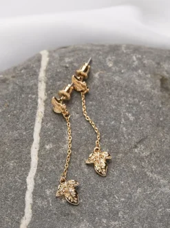 Boucles d’oreilles FatFace feuille
