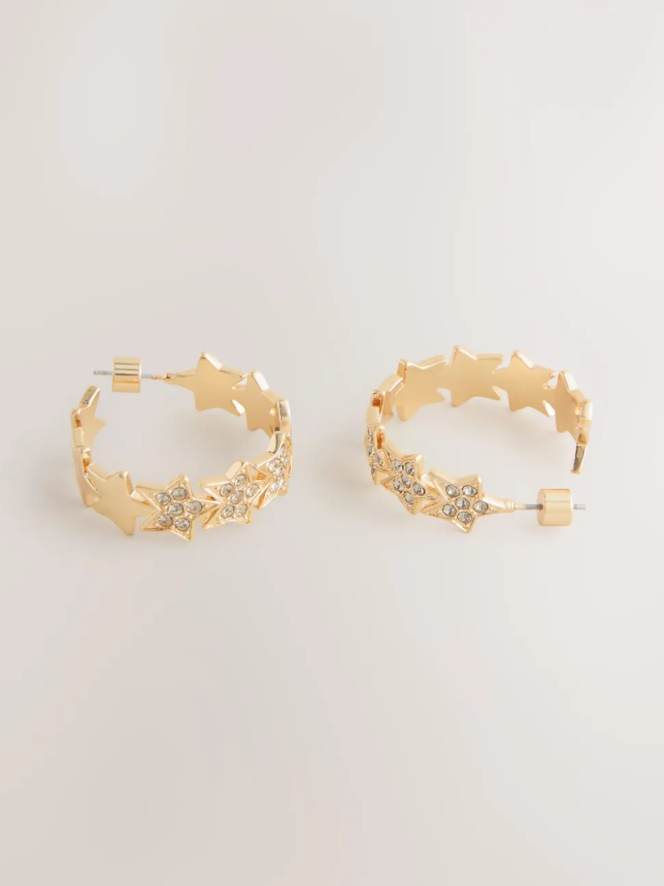 Boucles d’oreilles Rockett St George avec étoile scintillante