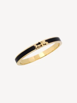 Bracelet coach à charnière en émail