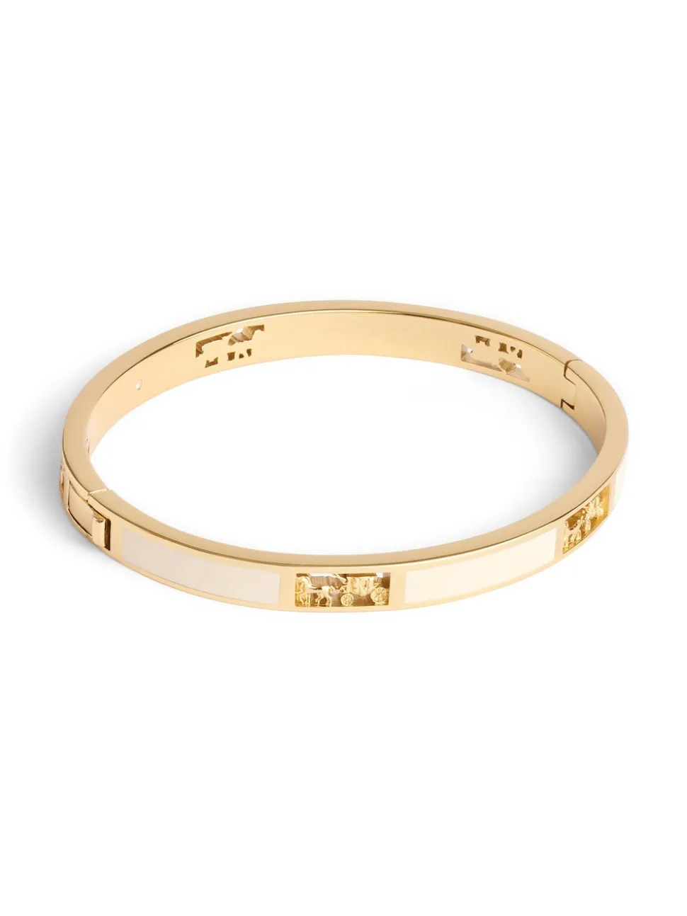 Bracelet coach à découpes COACH Signature Horse & Carriage