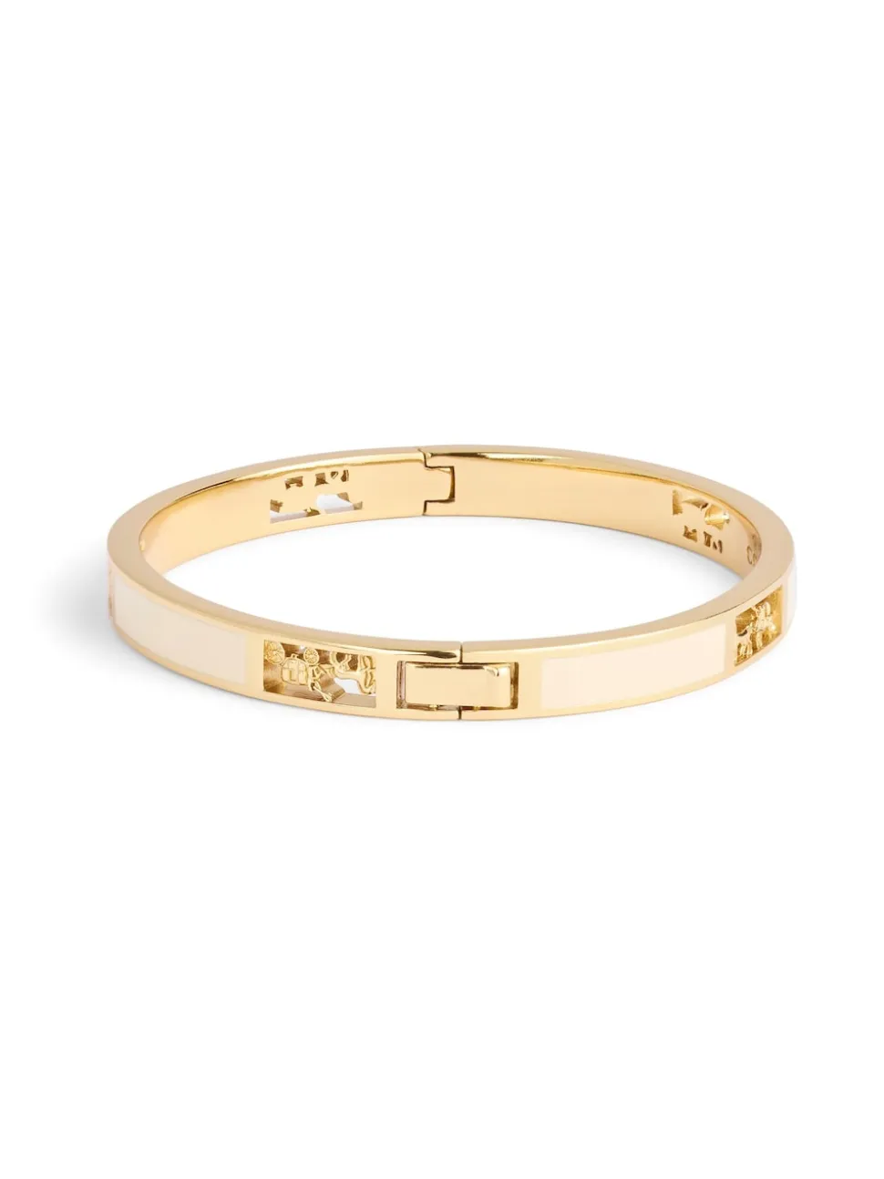 Bracelet coach à découpes COACH Signature Horse & Carriage