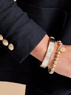 Bracelet écusson Or
