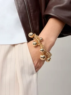 Bracelet extensible Aela Or Statement Sphere Cluster