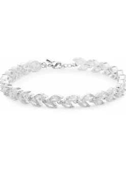 Bracelet Jon Richard à navettes en zircon cubique