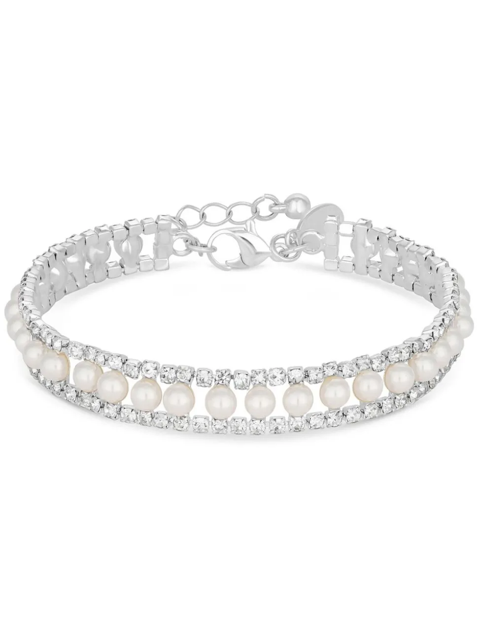 Bracelet Jon Richard ton perle et cristal