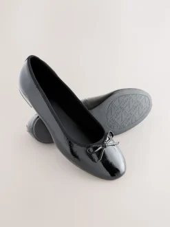 Brevet noir - Ballerines à bout rond