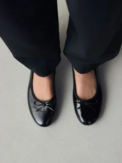 Brevet noir - Ballerines à bout rond