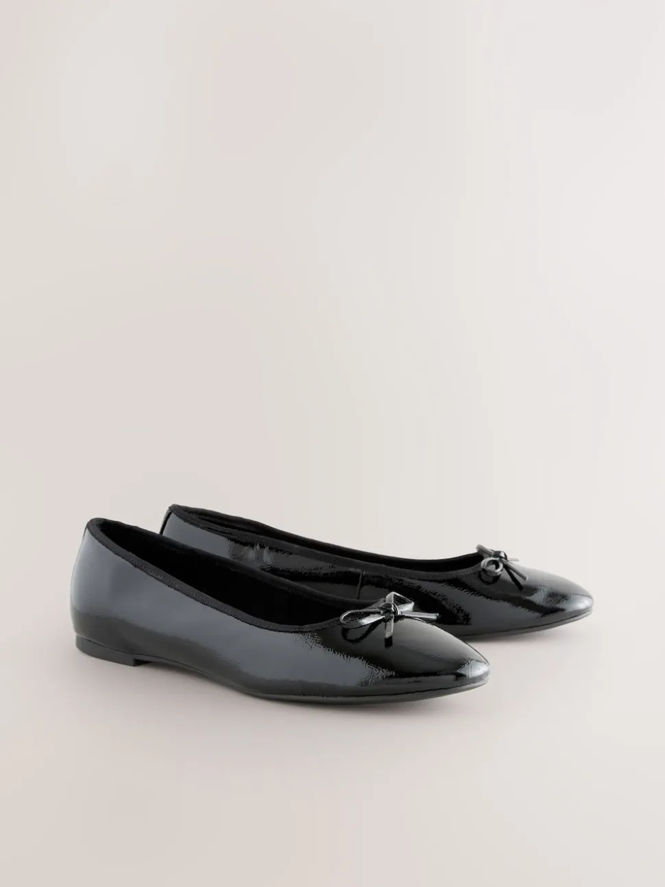Brevet noir - Ballerines à bout rond