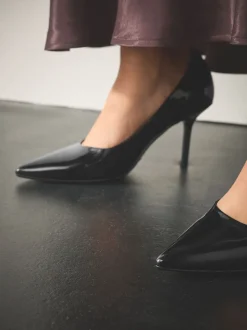 Brevet noir - Chaussures à talons Forever Comfort® à bout pointu