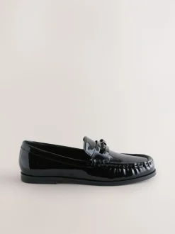 Brevet noir - Mocassins Forever Comfort® à bout froncé avec nœud