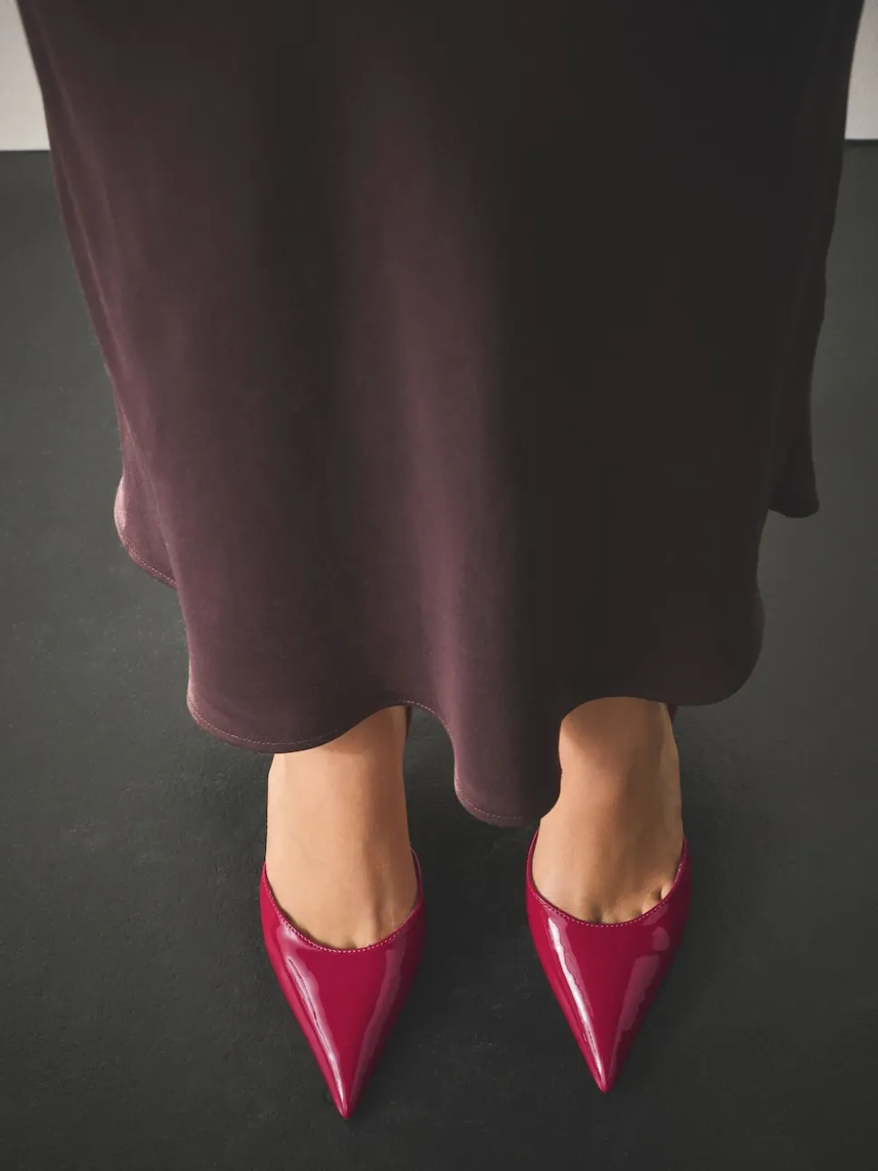 Brevet rose - Chaussures à talons Forever Comfort® à bout pointu et à bride arrière