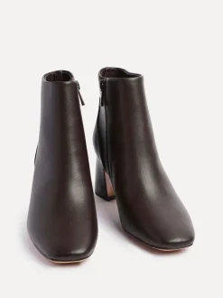 Brun foncé - Bottines Linzi Cove Comfort à talons carrés