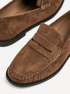 Brun foncé - Mocassins Linzi Precise classiques avec onglet avant