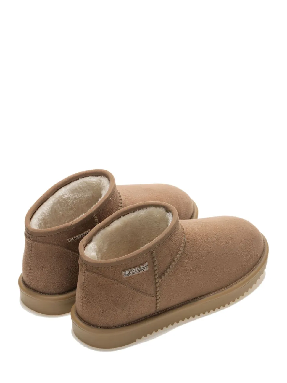 Brun foncé - Regatta Bottes imperméables doublées douillettes Risley pour adulte