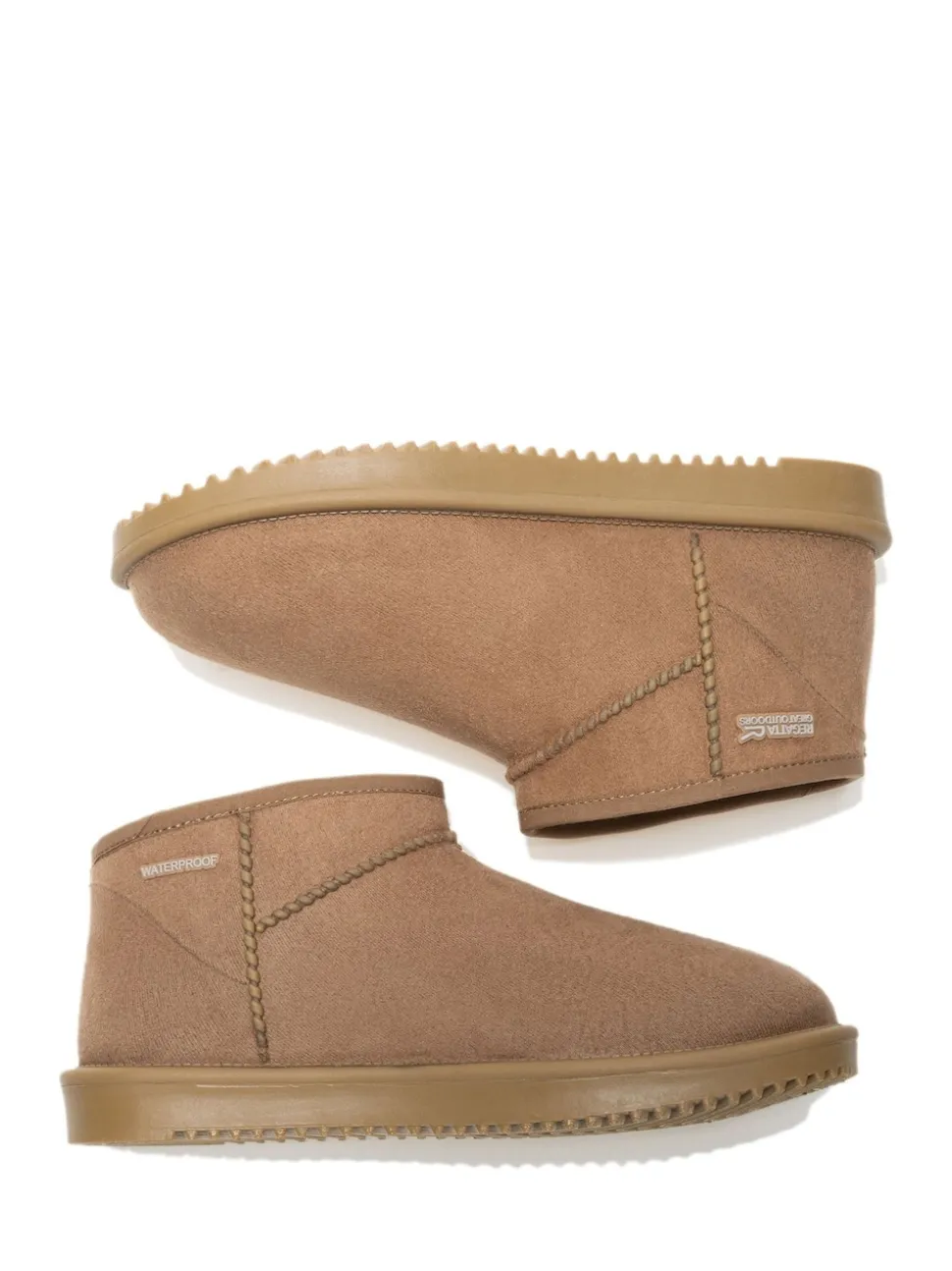 Brun foncé - Regatta Bottes imperméables doublées douillettes Risley pour adulte