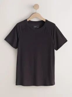 Brun/Crème - Lot de 2 T-shirts Active à manches courtes à Col rond