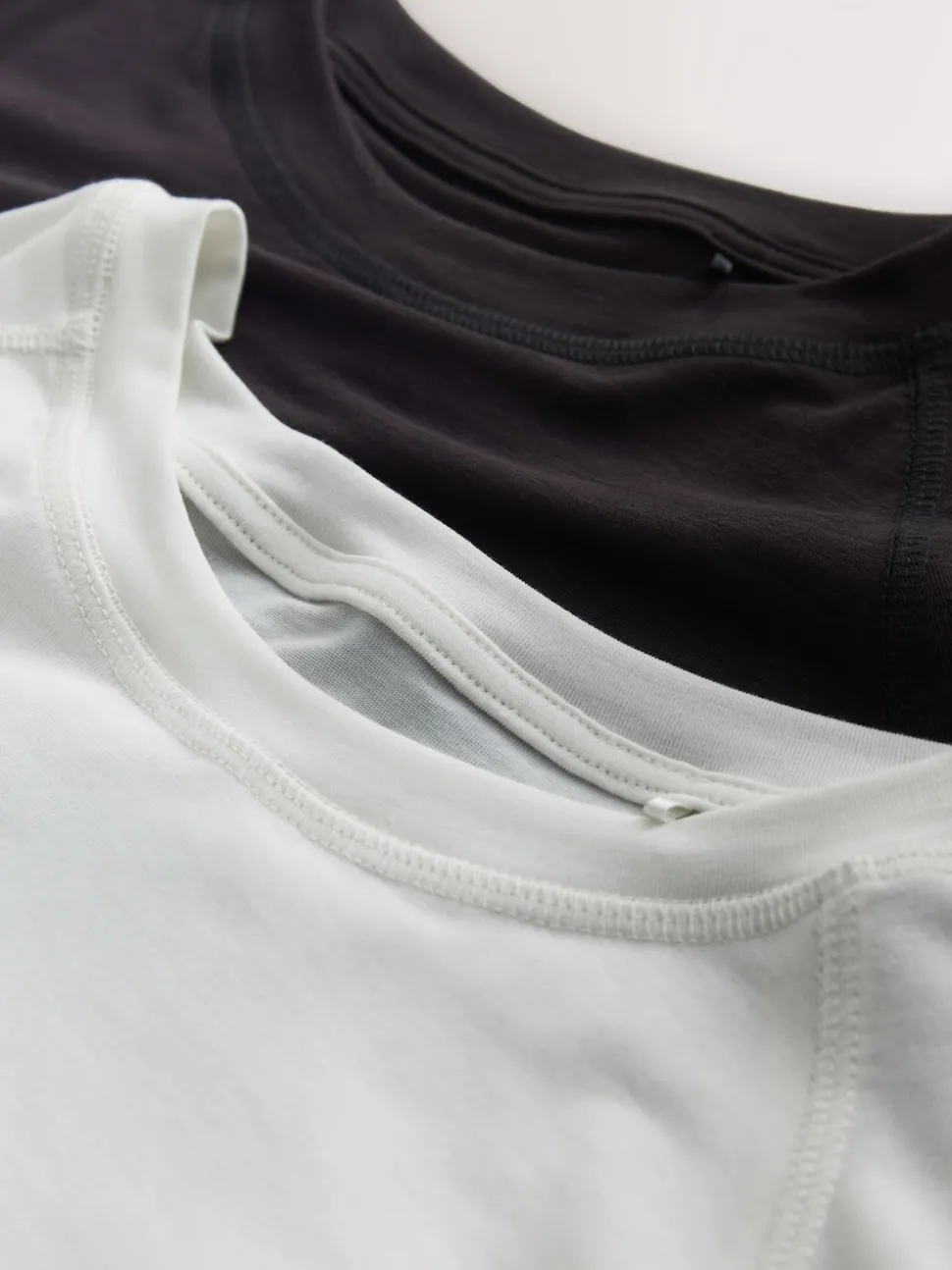 Brun/Crème - Lot de 2 T-shirts Active à manches courtes à Col rond